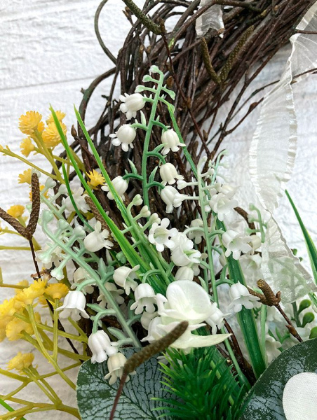 Венок пасхальный "Берёзовый"